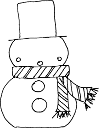 Image result for coloring book snowmen