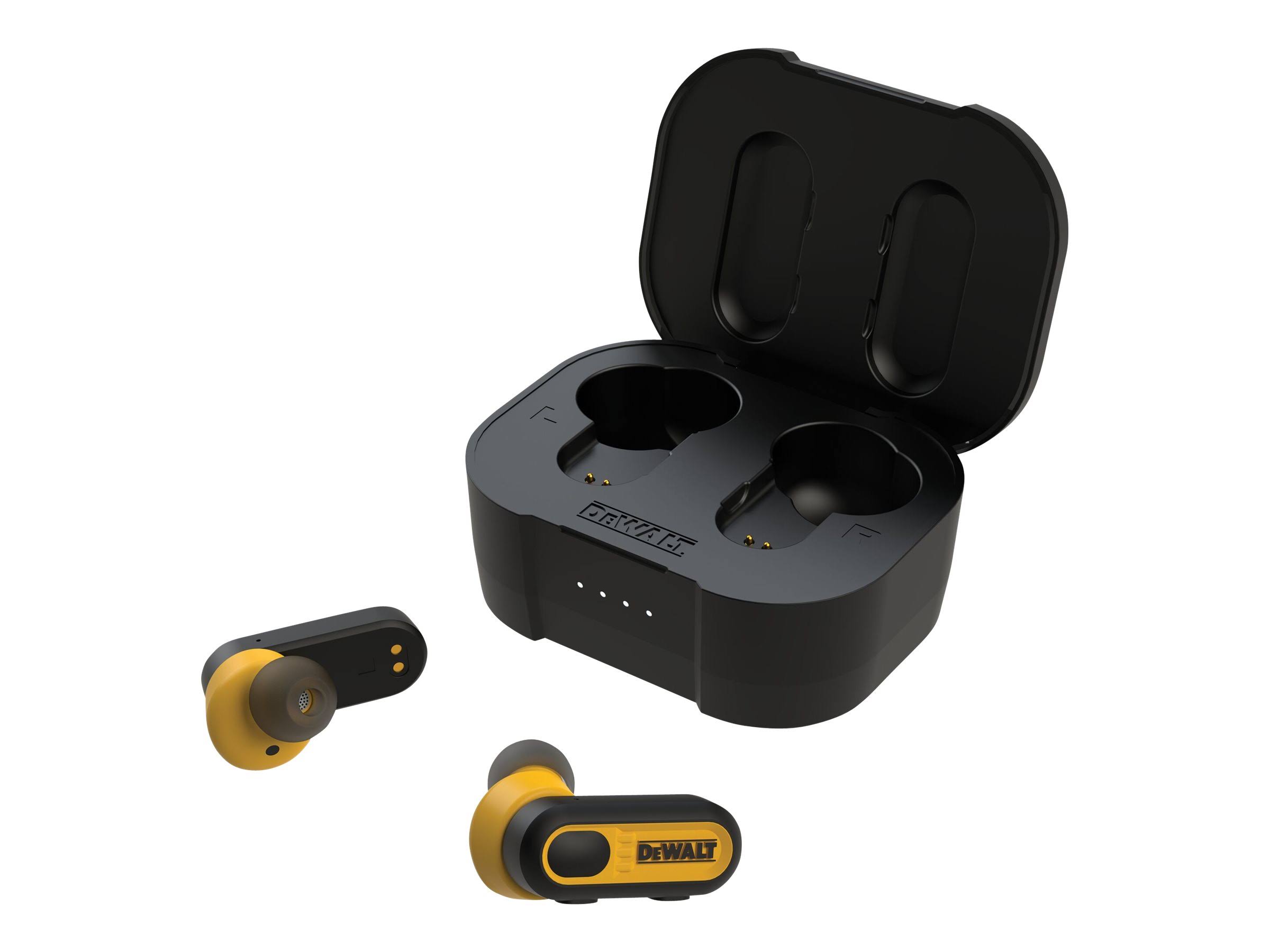 Dewalt Jobsite True Wireless Earbuds with Charging Case 190 2092 dw2