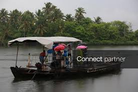 Licensable picture: Rainy Day In Kadamakudy Village In Kochi-Kerala