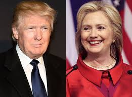 Resultado de imagen para donald trump vs hillary clinton