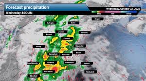 New England Weather: Morning Rain and Breezy Conditions