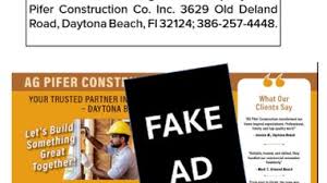 Attention Daytona! Arnaque à la construction fait rage: Soyez vigilants!