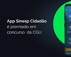 Imagem de Sinesp Cidadão app interface