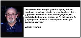 Salman Rushdie Quote - Hearing Voices Network Cymru via Relatably.com