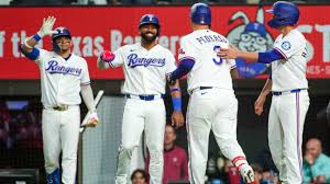 Rangers score 8 runs in 1st inning a night after being no-hit