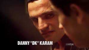 who plays Danny Karam &#39;DK&#39; from Underbelly 3 &#39;The Golden Mile&#39;. 32006_427233155019_668890019_5826851_1685047_n. Watch &#39;DK&#39; in action on Underbelly 3 &#39;The ... - 32006_427233155019_668890019_5826851_1685047_n