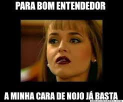 Resultado de imagen para nojo imagens