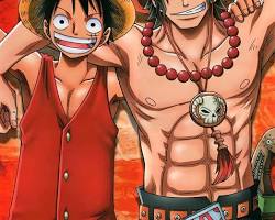 Luffy and Ace, One Pieceの画像