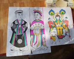 Image of Làng tranh làng Sình Huế