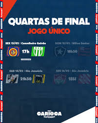 Madureira e Boavista abrem as quartas de final do Carioca nesta 6ª-feira às 17h