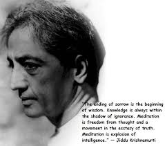 Jiddu Krishnamurti quote | Words | Pinterest | Meditation, Insight ... via Relatably.com