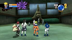 Znalezione obrazy dla zapytania Naruto: Rise Of A Ninja PAL XBOX360 Allstars