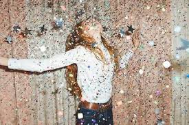 Image result for glitter falling