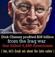 Greedy corrupt Vice President DICK CHENEY using his position to ... via Relatably.com