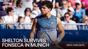 Highlights: Shelton outlasts Fonseca in Munich 2026 QFs