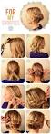 Tuto: chignon tress pour cheveux courts