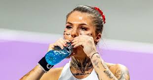 Tennis star who went viral for unique face tattoos refuses handshake and pic with opponent