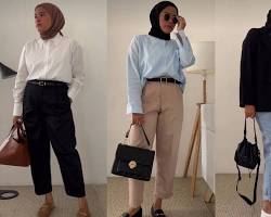 Outfit ngantor wanita smart casual