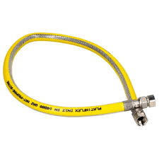 Sanivesk RVS flexibele gasslang wartel M24 100cm