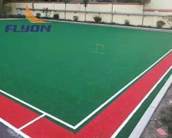 Image of hockey ground with synthetic turf flooring