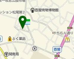 沖縄そばえいぶんの地図の画像