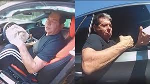 Connecticut State Police Release Video Of Vince McMahon Swerving Through Traffic Before Totaling Bentley