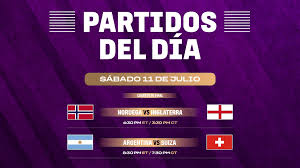 Messi y Haaland en la definición de los Cuartos de Final del Mundial - Partidos de 11 de julio por radio