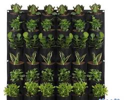 Image of Wall pockets for vertical garden