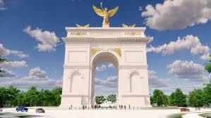 Trump arch moves ahead — but monument loses eight feet and four lions