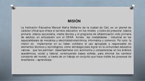 Resultado de imagen para himno del colegio manuel maria mallarino