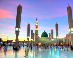 Image of المسجد النبوي الشريف في المدينة المنورة