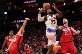 Lakers fall to Kevin Durant-less Rockets in Game 4 for 1st loss in playoff series