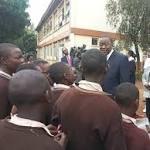 President makes impromptu visit Uhuru