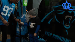 Panthers’ ‘Sound the Drum’ tour continues at Levine Children’s Hospital