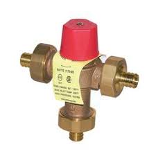 Watts® 3/4" PEX Crimp Lead-Free Brass Hot Water Temperature ...