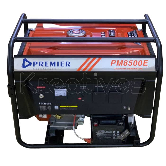 Premier 8.5kva Key start Petrol Generator
