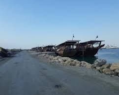 Image of قایق‌سواری در اسکله جفره بوشهر