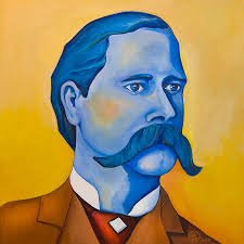 Wyatt Earp by Robert Lacy - Wyatt Earp Painting - Wyatt Earp Fine Art Prints and Posters for Sale - wyatt-earp-robert-lacy