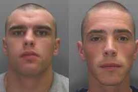 Thomas Roberts and Owen McCullough. A PAIR of violent thugs were jailed for five years each after being found guilty of being part of a robbery gang which ... - thomas-roberts-and-owen-mccullough-24717290