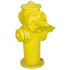 FIRE HYDRANT / 3 LINE / LA / FIBERGLASS / YELLOW | Air Designs