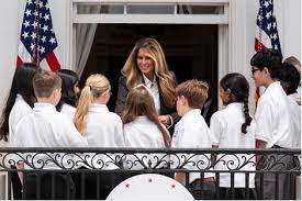 First Lady Melania Trump’s Remarkable Week Empowering Youth through AI Challenge and Fostering the Future Accounts