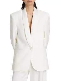 Ronny Kobo Everlan Shawl-Collar Blazer | Saks Fifth Avenue - Product from Saks Fifth Avenue