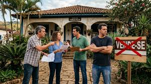 Família divide herança de R$ 400 mil em imóvel e terreno entre 4 irmãos, um deles se recusa a vender sua parte e trava a venda do bem inteiro por 3 anos, até que os outros descobrem que podem forçar a venda judicial mesmo sem o consentimento dele