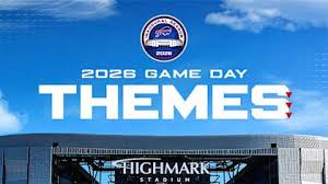 Buffalo Bills announce 2026 home game themes starting with Inaugural Season celebration