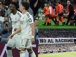 Real Madrid sufrió: jugador salió en camilla, silbidos a Vinicius y penal no pitado