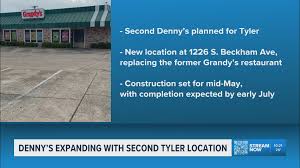 Second Denny’s restaurant planned for Tyler