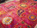 Bright colored rugs cheap