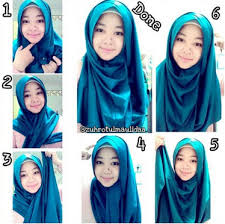 Hasil gambar untuk tutorial hijab