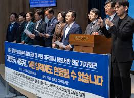 “주권국가로 당당하게 우방과 외교 할 것”