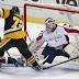 Penguins halt Capitals' win streak at 9 in wild victory